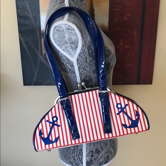Sourpuss Handbags - Sourpuss First Mate Nautical Anchor Purse